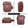 PU Leather Sling Bag - www. wenomad.in - All - brown